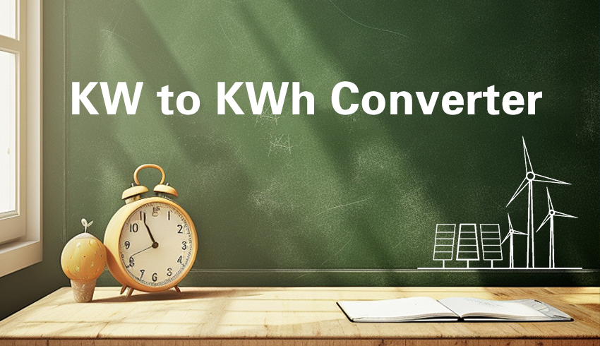 understand the kW to kWh converter