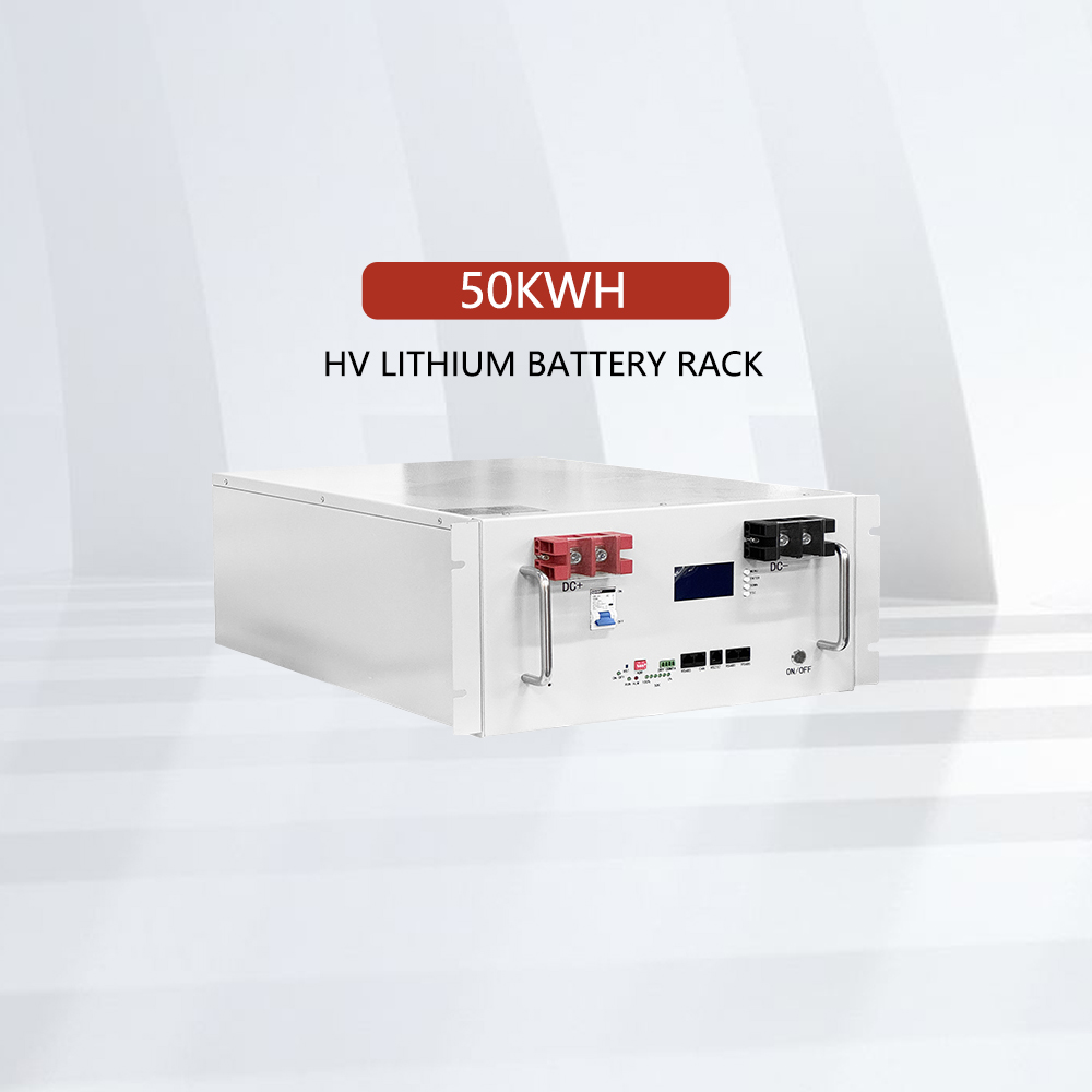 50Rack de bateria de lítio KWh HV