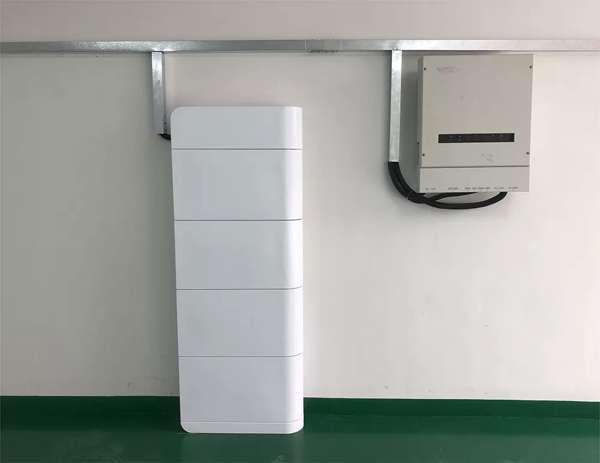 An image showcasing the versatility of lithium batteries, perhaps showing one sleek wall-mounted unit, and another rack-mounted unit installed sideways.