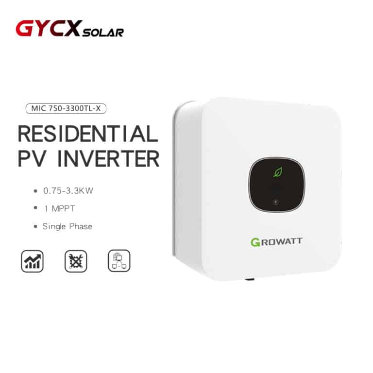 MIC 750-3300TL-X | Growatt 3kw Inverter | 1 MPPT | Single Phase - GYCX ...