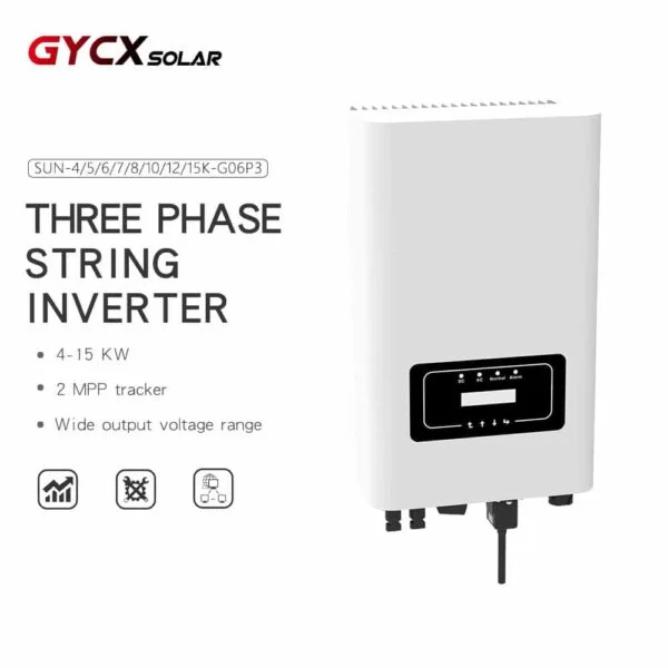 SUN-4/5/6/7/8/10/12/15K-G06P3 | 10kw Deye invertteri | Kolme vaihetta | 2 MPPT