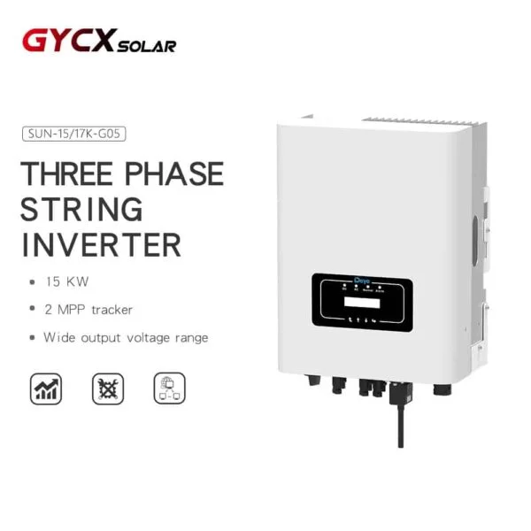 SUN-15/17K-G05 | Deye 16kw Inverter | Three Phase | 2 MPPT