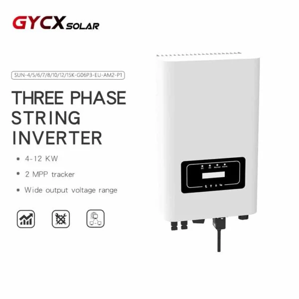 SUN-4/5/6/7/8/10/12/15K-G06P3-EU-AM2-P1 | 5kw Invertterin hinta  | Kolme vaihetta | 2 MPPT