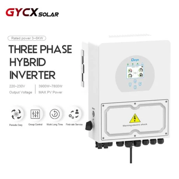 SUN-3/3.6/5/6K-SG04LP1 | Yksivaihe | Deye 5kw hybridi invertteri | 2 MPPT |  Tuettu LV-akulla