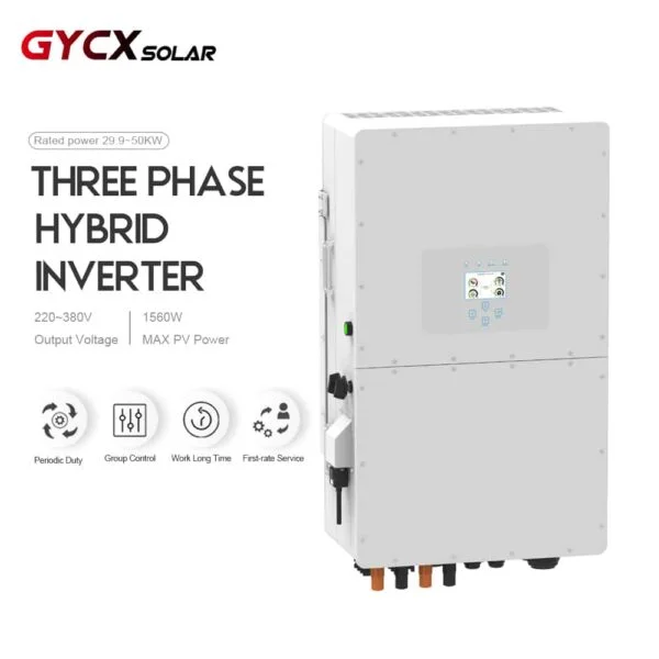 SUN-29.9/30/35/40/50K-SG01HP3-EU-BM3/4 | Kolme vaihetta | 2/3/4 MPPT | Deye 50kw hybridi invertteri | Tuettu HV-akulla