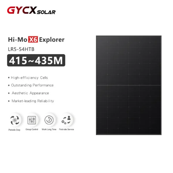 Hi-MO X6探索者 | LR5-54HTB | 隆基415W | 415-435中号