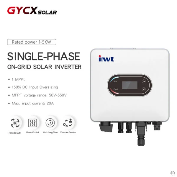 XG1-5kW-S | Invt 5kw | Einzelphase | Netzgebundener Solarwechselrichter