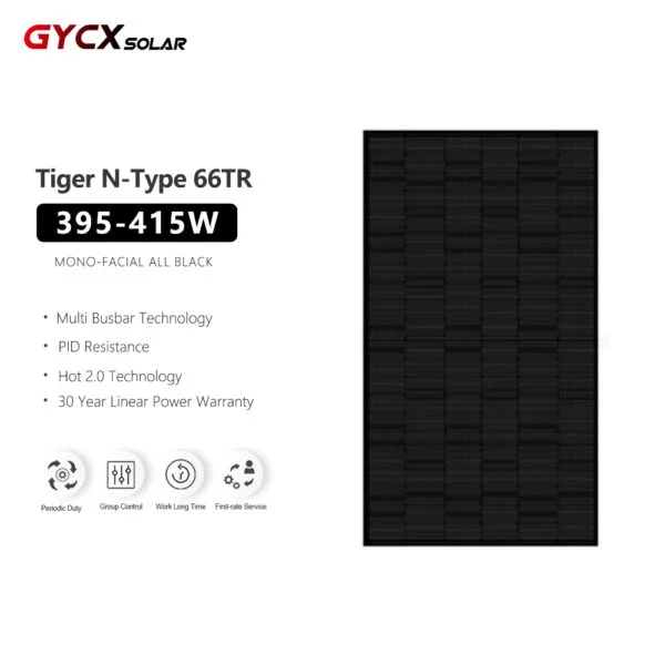 Tiger | N-typ | 66TR All Black | Jinko Solar Panels Review | 395-415 Watt