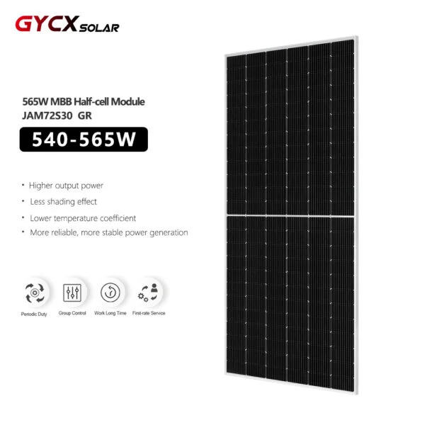JAM72S30GR | JA Solaire 545W | 540-565O | 565Module demi-cellule W MBB