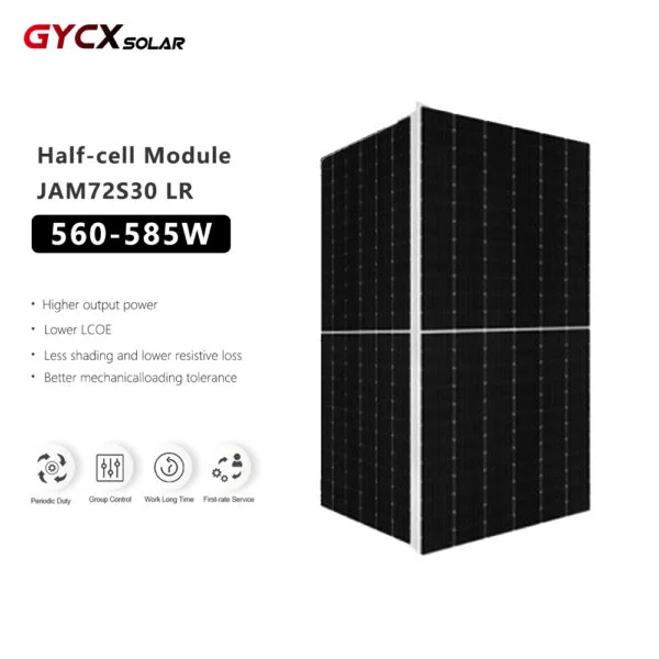 JAM72S30LR | 560-585O | Module mono demi-cellule
