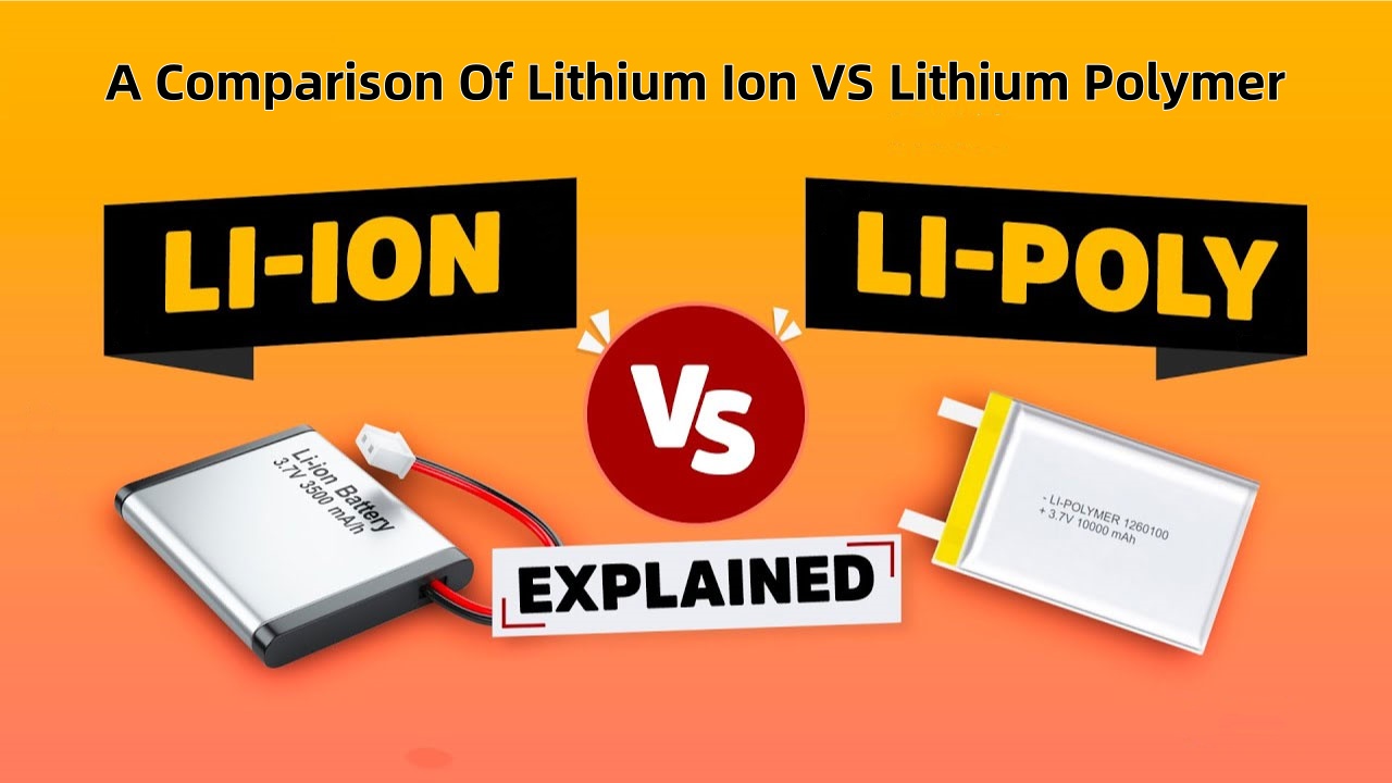 The rechargeable Battery Revolution: A Comparison of lithium ion vs lithium polymer