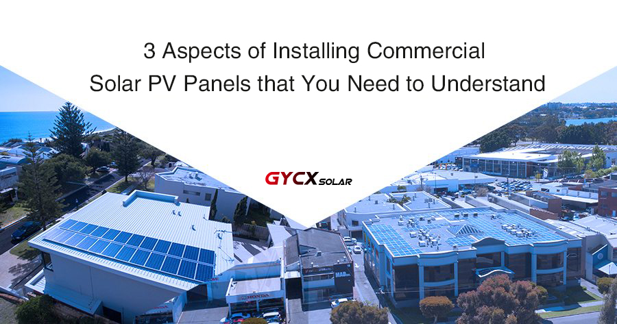 Commercial Solar PV Panels Install