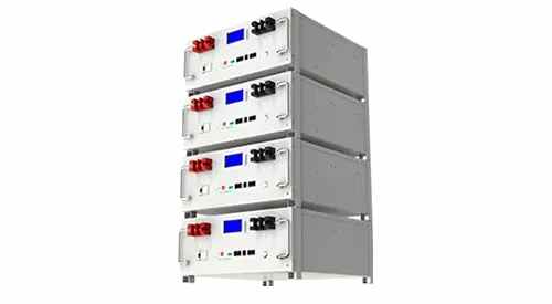 internal structure of rack mount lithium battery module
