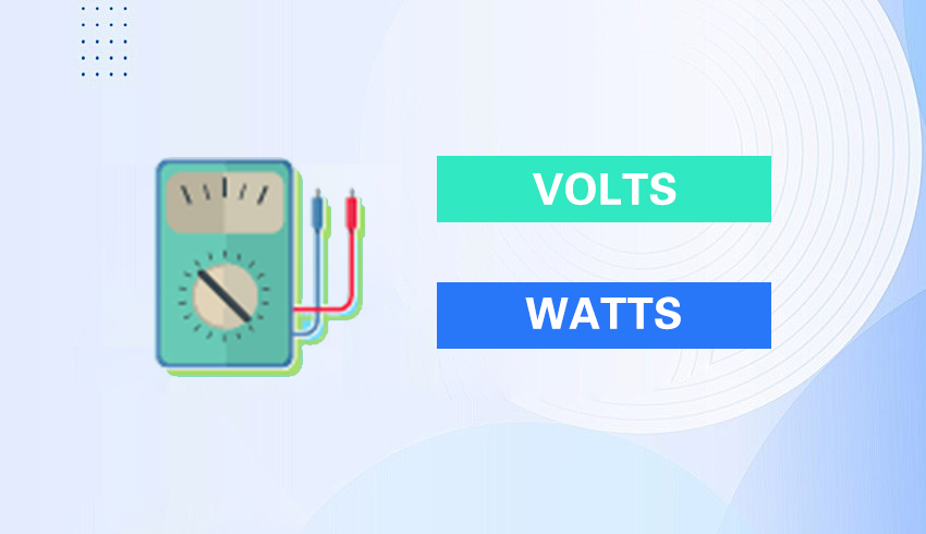 Volts to Watts Conversion Calculator 2 3 34
