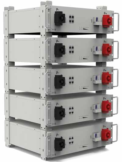 Comparison of wall mount vs rack mount battery spacing