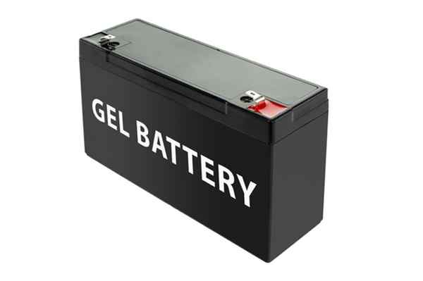 Maintenance free gel battery for solar storage
