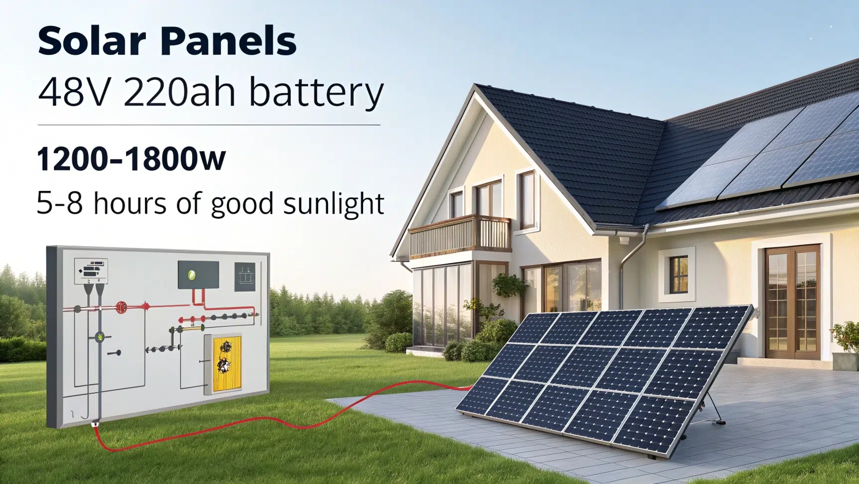 solar array for 48v battery