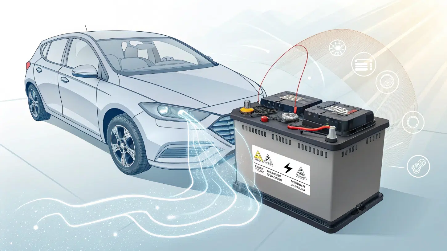 engine start with lithium battery
