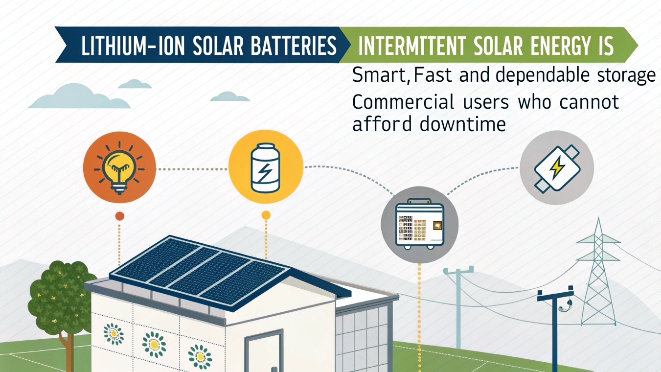 advantages of lithium ion battery