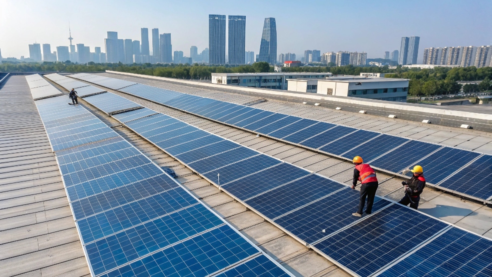 Instalacja systemu słonecznego Chiny