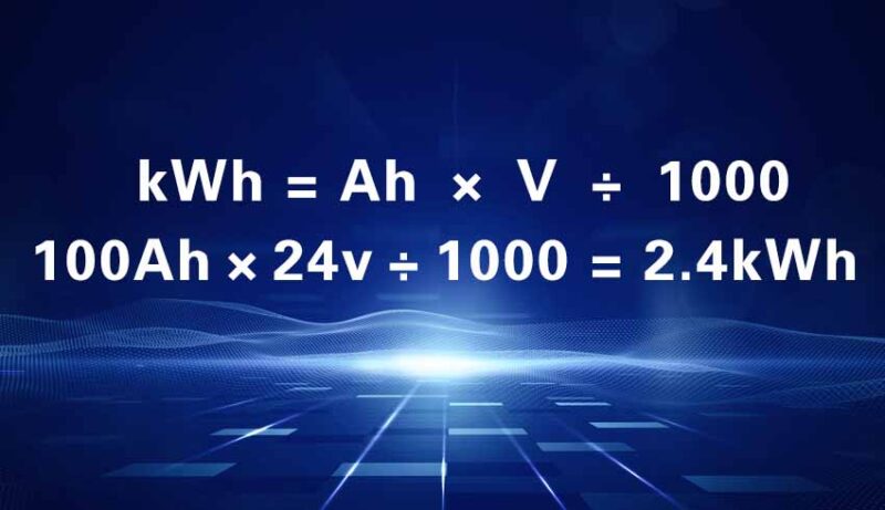 Ah In Kwh Umrechner