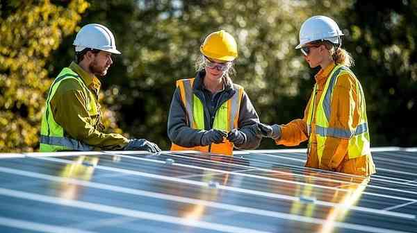 A high-quality BESS with safety certification marks like UL 9540 visible, conveying a sense of security and reliability.