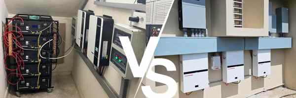 rack mounted vs wall mounted solar battery