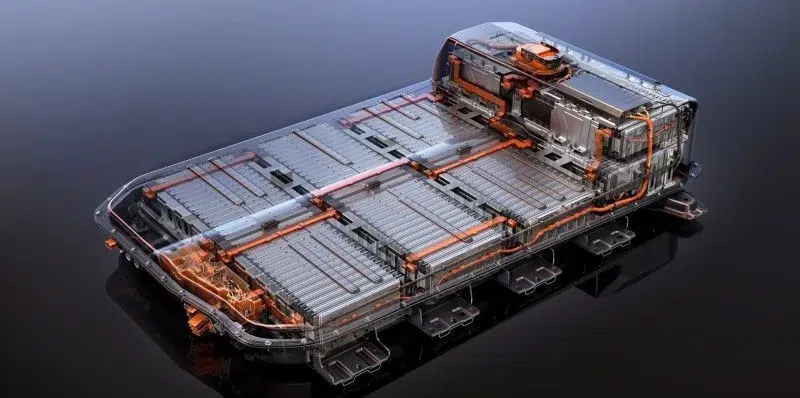 Conventional Li ion battery used in commercial EVs