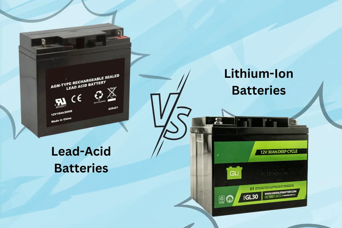 lithium battery vs lead acid battery