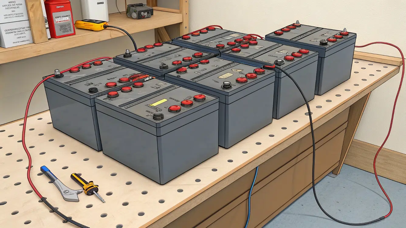 Hoeveel 48V 200AH -batterijen kunnen worden parallel met Togo