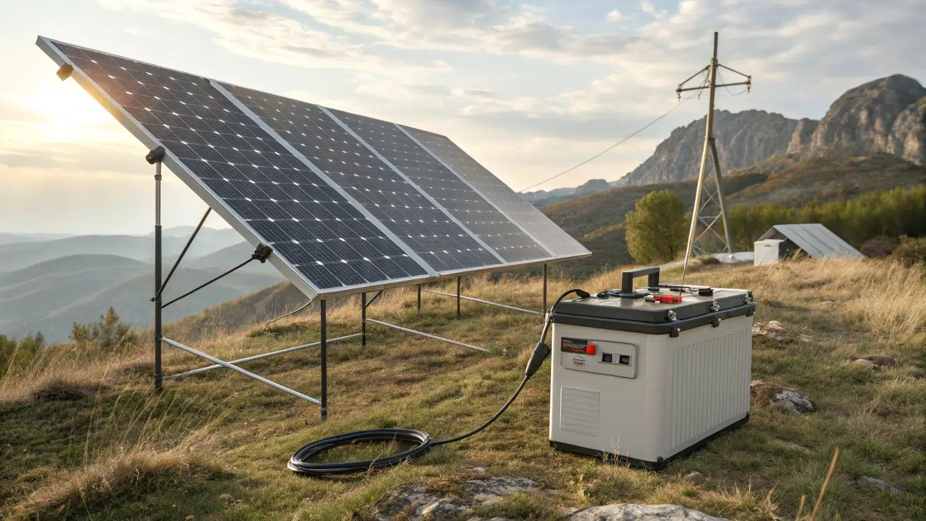 كم عدد الألواح الشمسية لبطارية ليثيوم 200AH