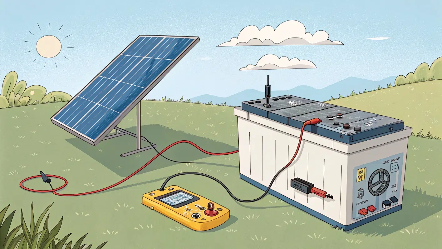 how to revive my solar battery current 1