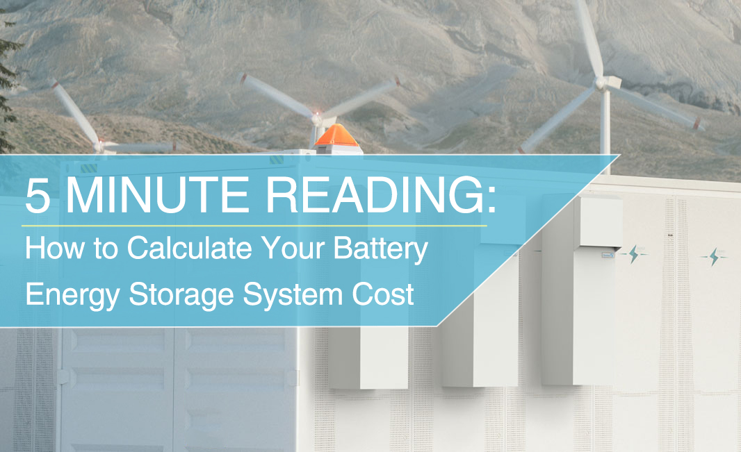 battery energy storage system cost
