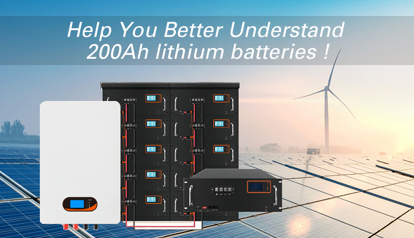 200Ah lithium batteries