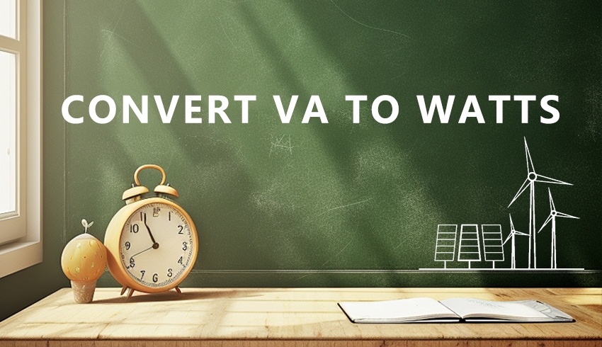 How to Convert VA to Watts