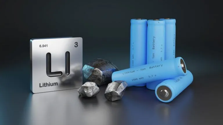 Lithium ion Battery Structure